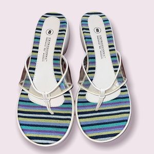 NIB Expressions Thong Sandals